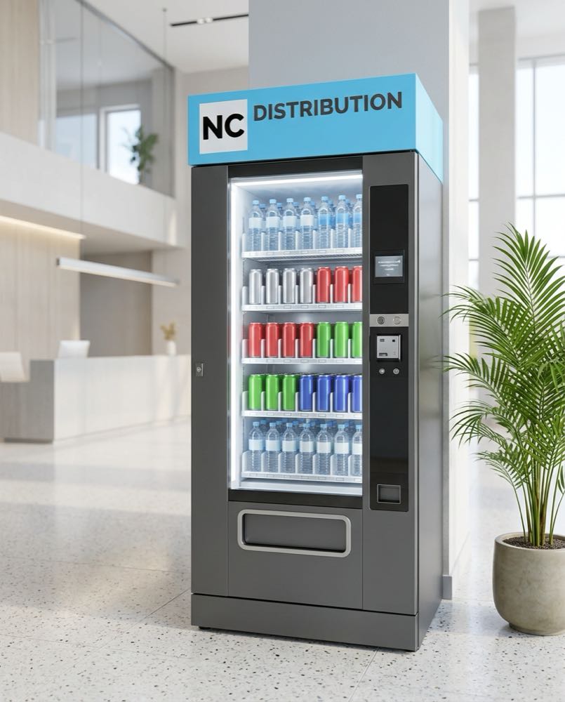 Distributeur de boissons fraîches NC DISTRIBUTION – distributeur automatique à Versailles